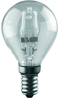 LAMPADE ALOGENE MAUS MOD. SFERETTA E14 RISPARMIO ENERGETICO 30% - 406/407/408