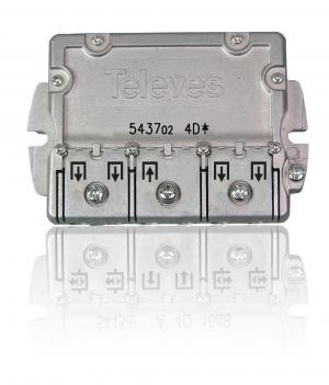 Divisori TELEVES 5...2400 MHz easyF 4 uscite, 543702