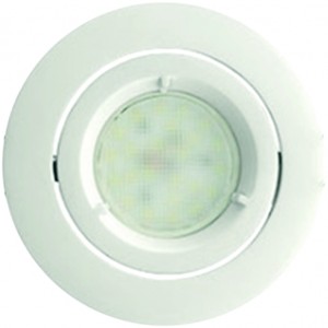 506 FARETTI A LED INCASSO MAUS COMPL. DI DRIVER NO DIMMERABILE ANGLE 160° MOD. 8W 6700K - 750 LUMEN - ANELLO BIANCO - 506