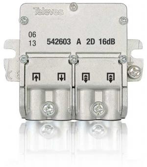 Mini-Divisori TELEVES 5...2400 MHz easyF 3 uscite, 543603