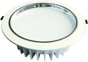 511 FARETTI A LED INCASSO ALLUMINIO MAUS COMPL. DI DRIVER NO DIMMERABILE ANGLE 160° MOD. 20W 2700K - 1500 LUMEN - ANELLO BIANCO - 511